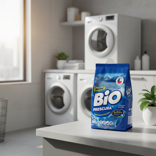 Bio Frescura en Polvo Azul Campos de Hielo 800 gr