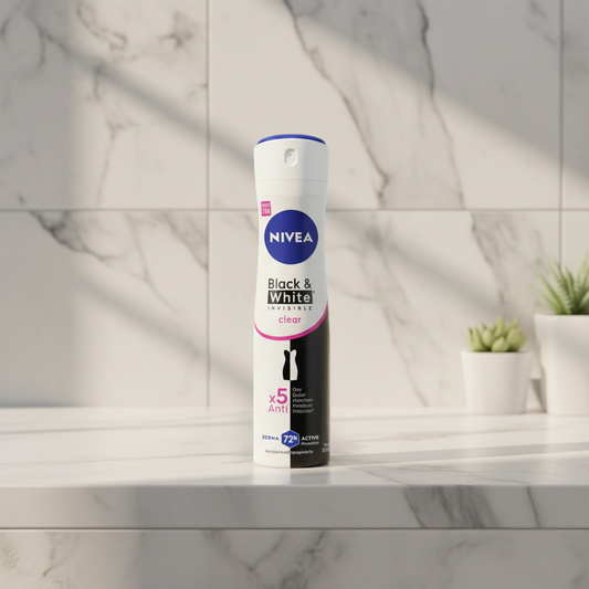 Desodorante Nivea spray Black & White Clear