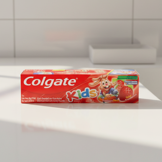Pasta Dental con flúor Gel Dental Colgate Kids, 50 g