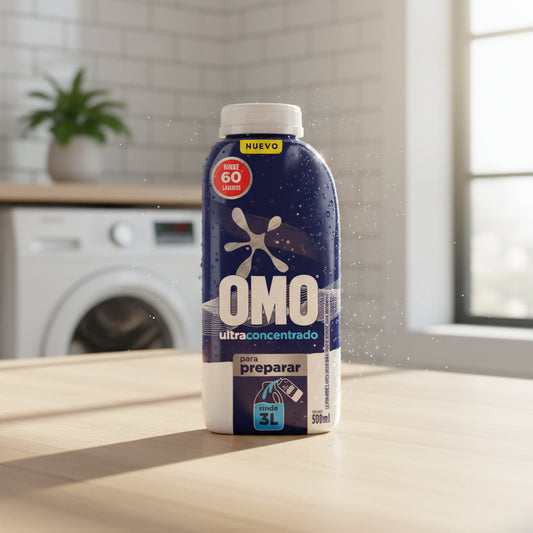 Omo Detergente Líquido para Diluir 500 ml