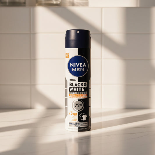 Desodorante Nivea Black & WhiteSpray Hombre 150 ml