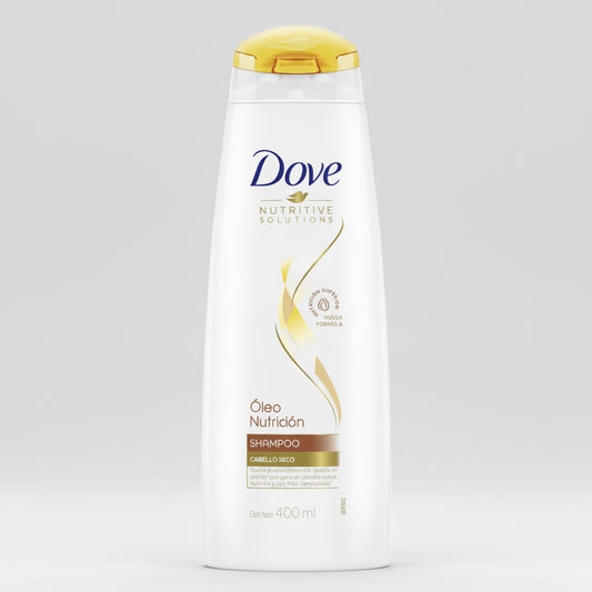 Shampoo Dove Óleo Nutrición 400 ml