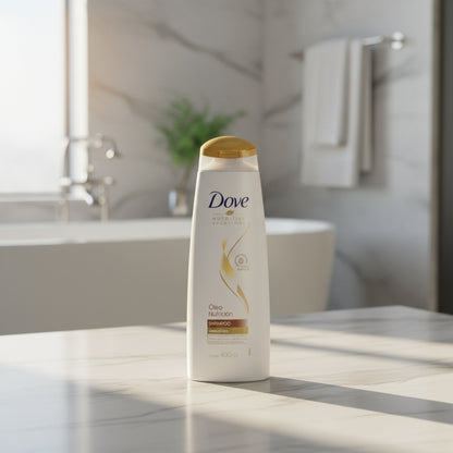 Shampoo Dove Óleo Nutrición 400 ml