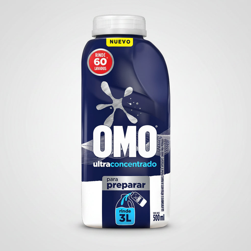 Omo Detergente Líquido para Diluir 500 ml