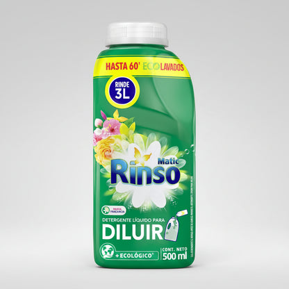 Detergente Liquido Rinso Para Diluir 500ml