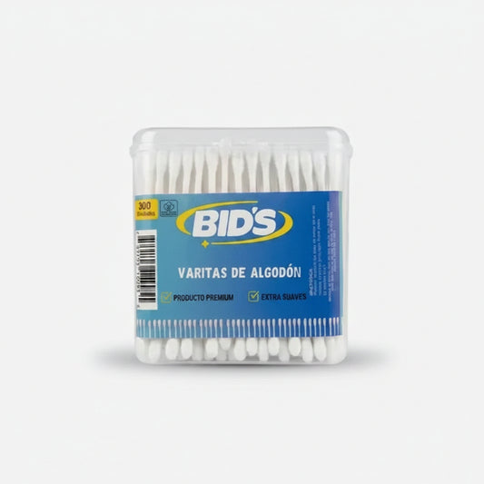 Cotonitos De Algodón Con Varita De Plástico Bud´s