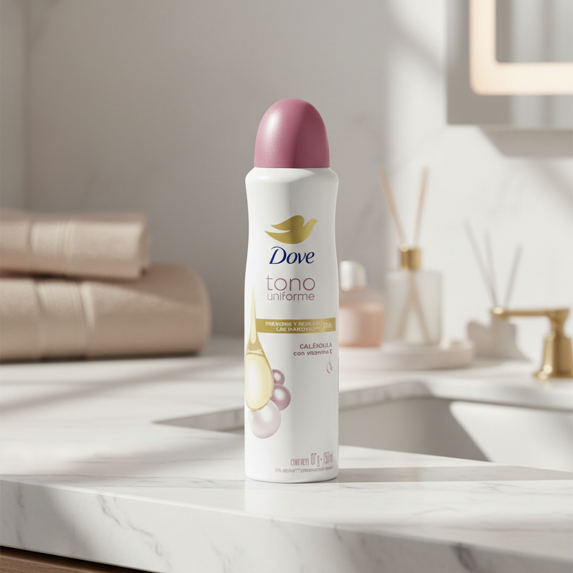 Desodorante dove Aerosol  Tono Uniforme