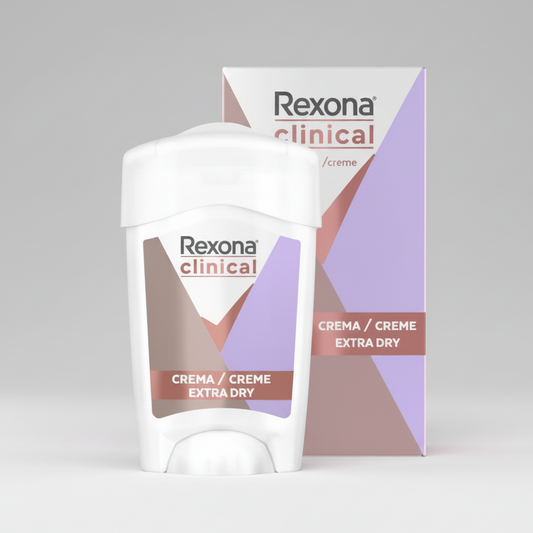Desodorante Clinical Femenino Extra Dry Crema En Barra 48 grs