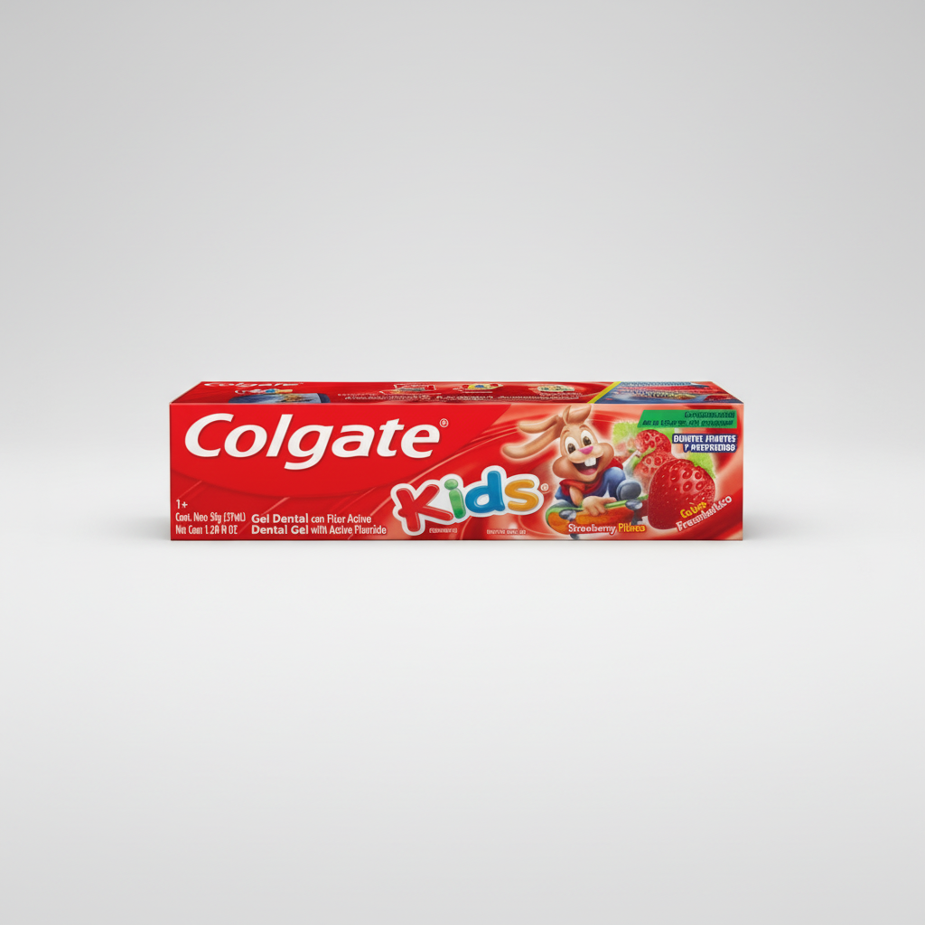 Pasta Dental con flúor Gel Dental Colgate Kids, 50 g
