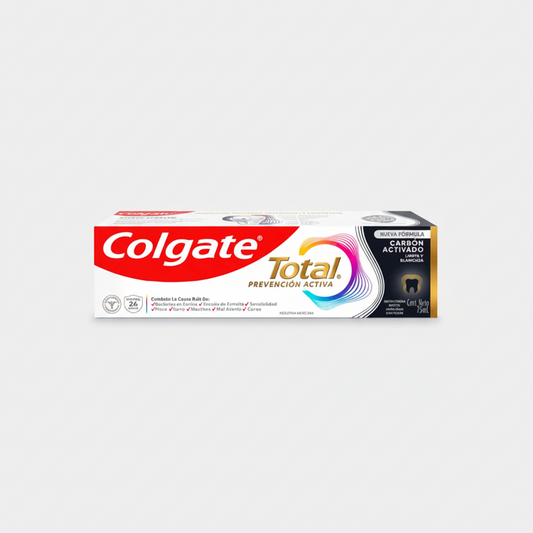 Pasta dental Colgate Total Carbón Activado