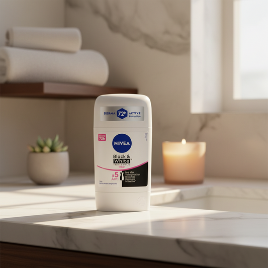 Desodorante Nivea Barra Black & White Clear  50g