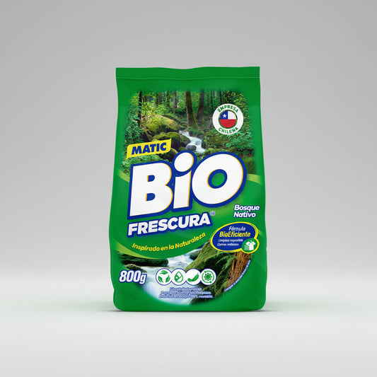 Bio Detergente Polvo Bosque Nativo 800 grs