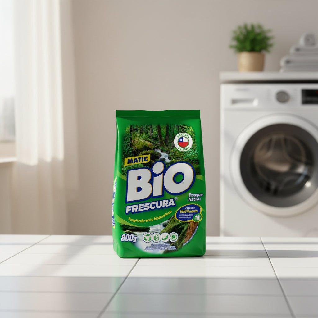 Bio Detergente Polvo Bosque Nativo 800 grs