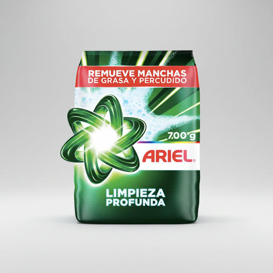 Detergente En Polvo Doble Poder 700 gr Ariel
