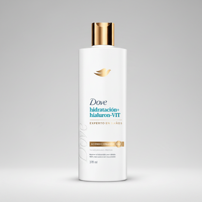 Bálsamo Dove Hidratación + Ácido Hialurónico y Vitamina 370 ml