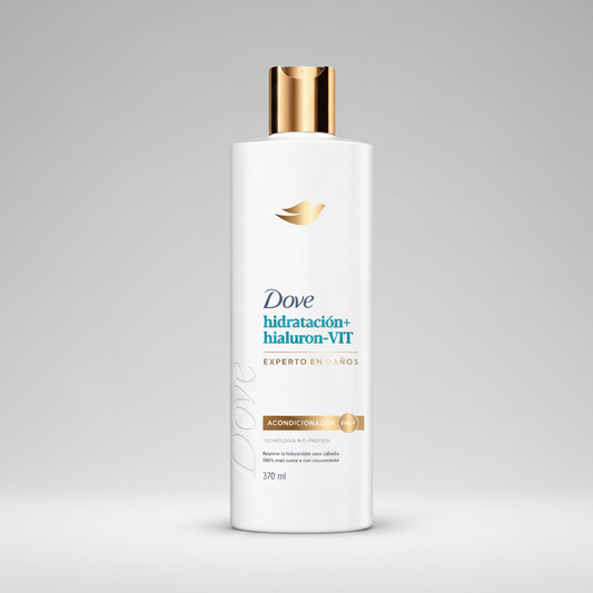 Bálsamo Dove Hidratación + Ácido Hialurónico y Vitamina 370 ml
