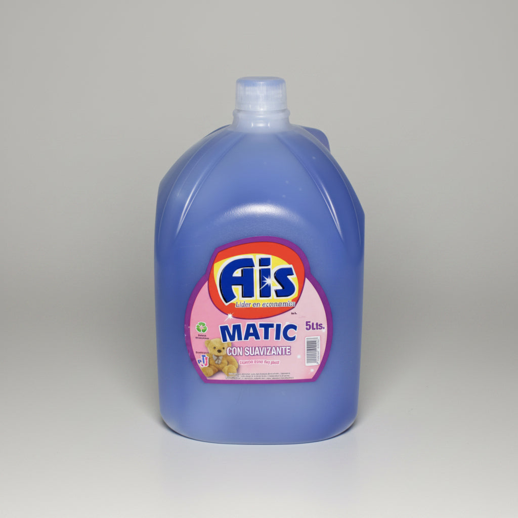 Detergente Ais Matic Con Suavizante 5 Lts