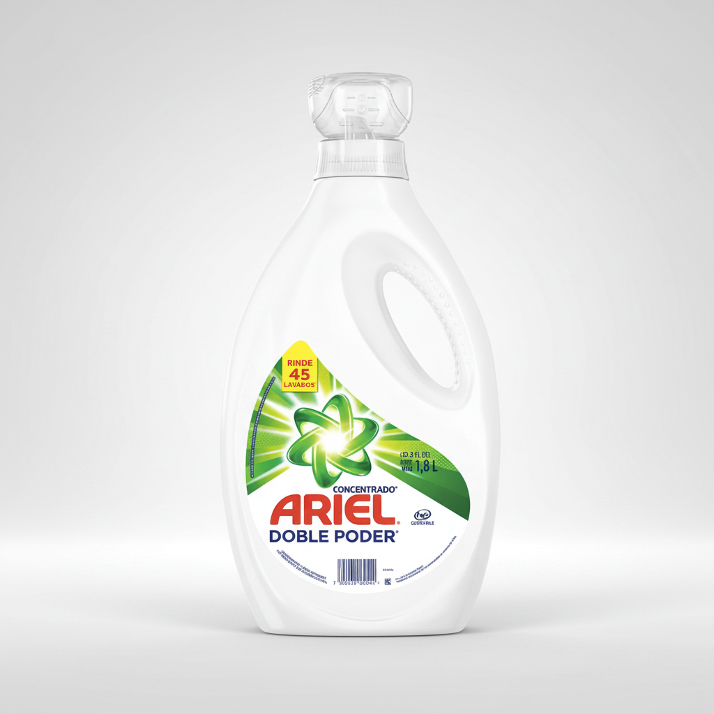 Detergente Liquido Ariel Botella 1,8Lt