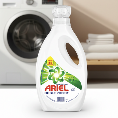 Detergente Liquido Ariel Botella 1,8Lt