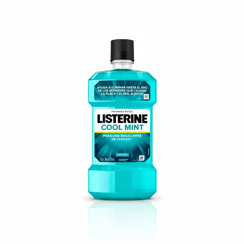 Enjuague Bucal Listerine Cool Mint Menta 500ml