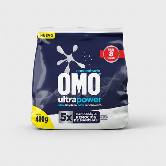 Detergente Omo en Polvo 400grs