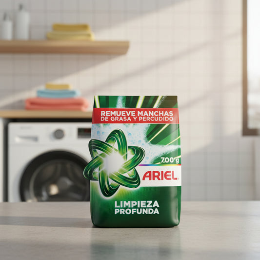 Detergente En Polvo Doble Poder 700 gr Ariel