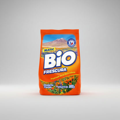 Detergente Bio Frescura en Polvo 800 gr