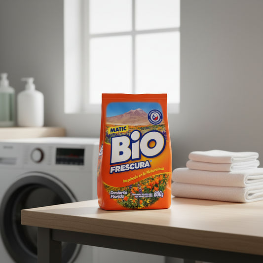 Detergente Bio Frescura en Polvo 800 gr
